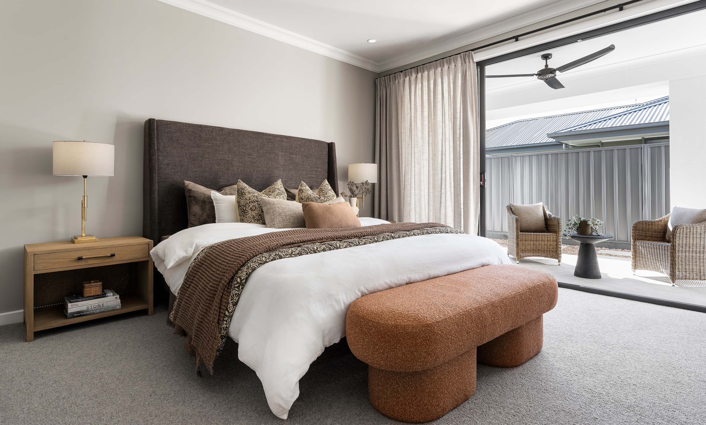 Anchorage - Helicopter House - Master Suite single storey home design anchorage helicopter house master suite