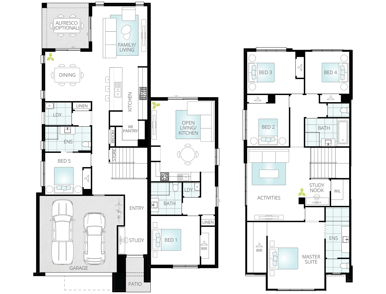 dual living floorplan soria two standard rhs