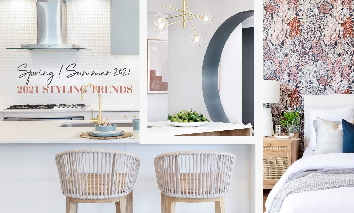 The new season is here which has inspired McDonald Jones to look at the newest trends in interior design and styling for Spring Summer 2021/2022