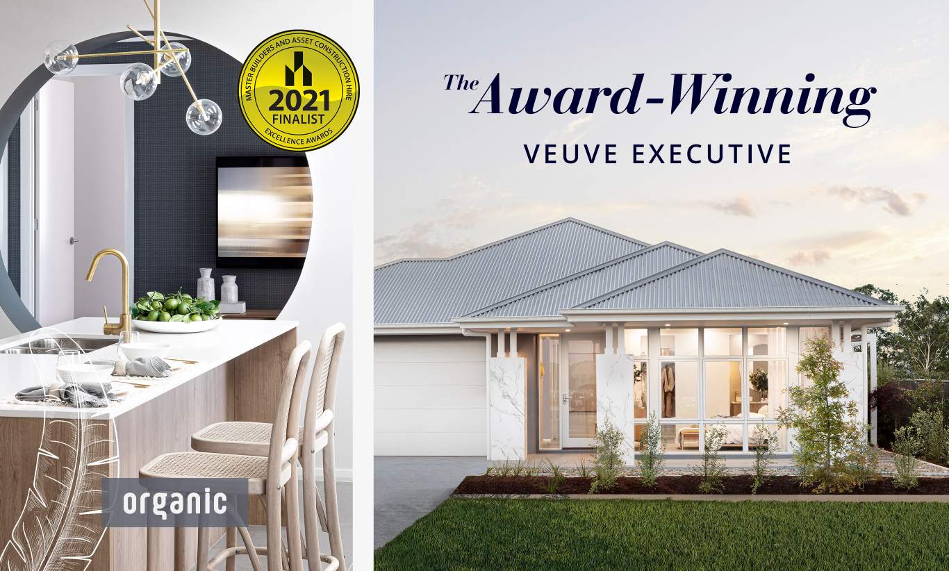 The Veuve Executive Display Home of the year - 2021 Master Builders Excellence Awards.