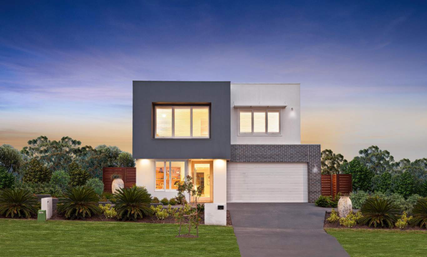 Malibu Facade - Edenvale Home Design
