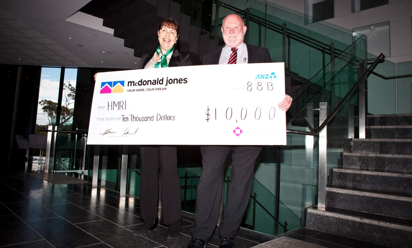 McDonald Jones HMRI Donation 2013