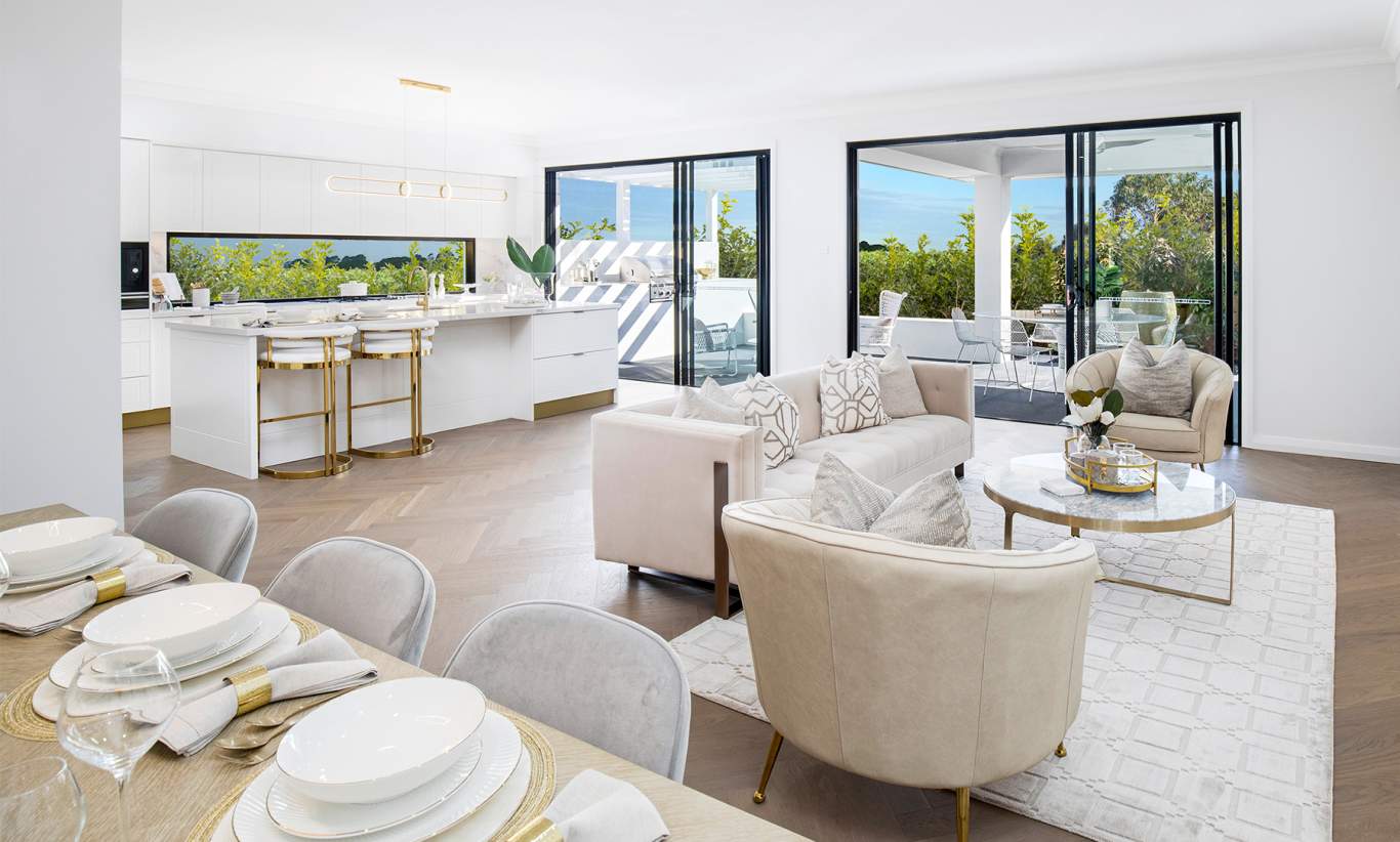 Modern Luxe Styling of the McDonald Jones Miami 16 at Box Hill
