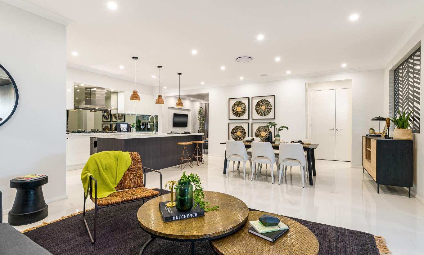 Living, Dining & Kitchen - Capri 15 Single Storey Home Design - McDonald Jones
