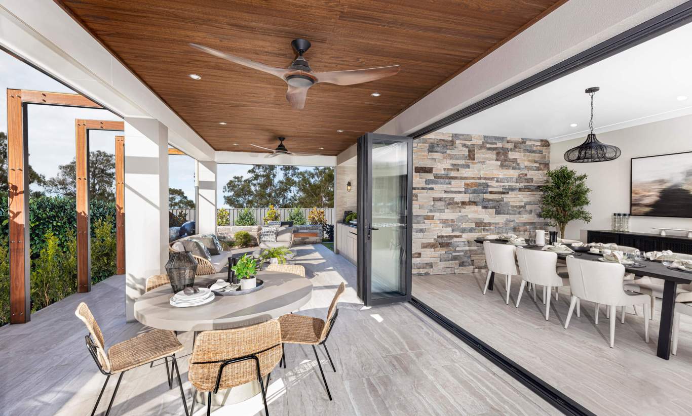 Seaview - Beautiful New Home Design - Alfresco