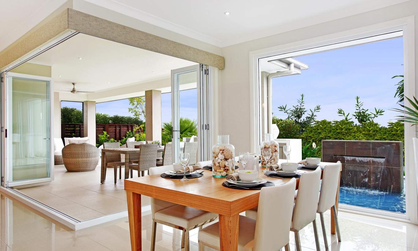 Dining Room, Alfresco - Garden Retreat - McDonald Jones