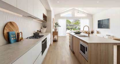 two storey home design aria 28 one kitchen living oran park