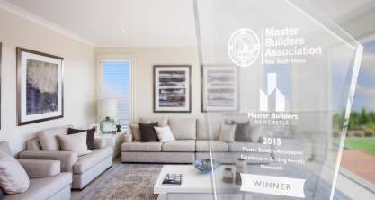 Seaside Retreat Display Home of the Year Master Builders Award