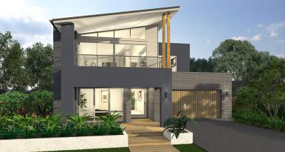 Messena One Two Storey New Home Design