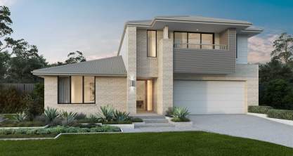 dual living home design soria with vista facade 