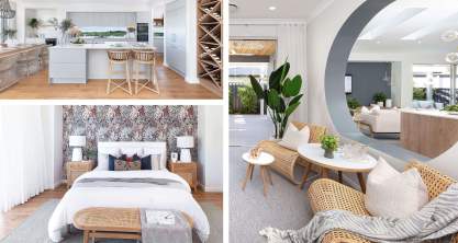 Top Interior Design Trends for 2022 - natural, organic, flowing and connected. 