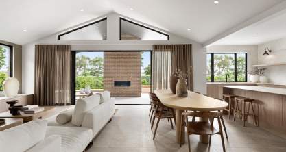 two storey home design cranbourne executive living dining googong