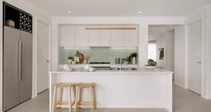 valiente two storey home design kitchen