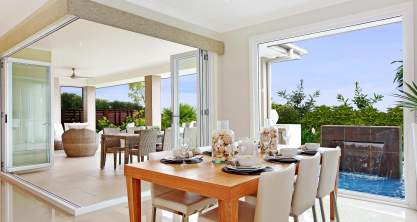 Dining Room, Alfresco - Garden Retreat - McDonald Jones