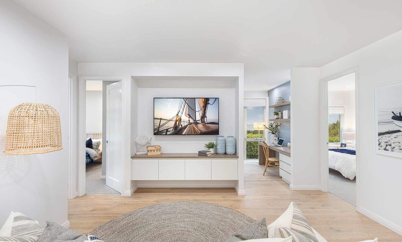 Coastal Beach House Home Plan - San Marino - Rumpus Room - Forster