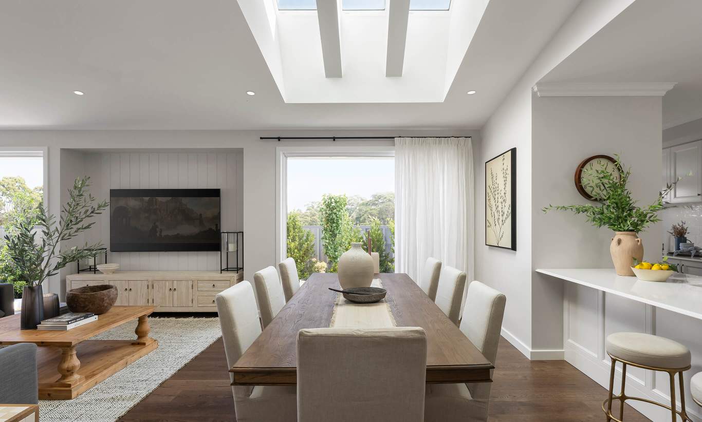 single storey home design riviera manor dining googong