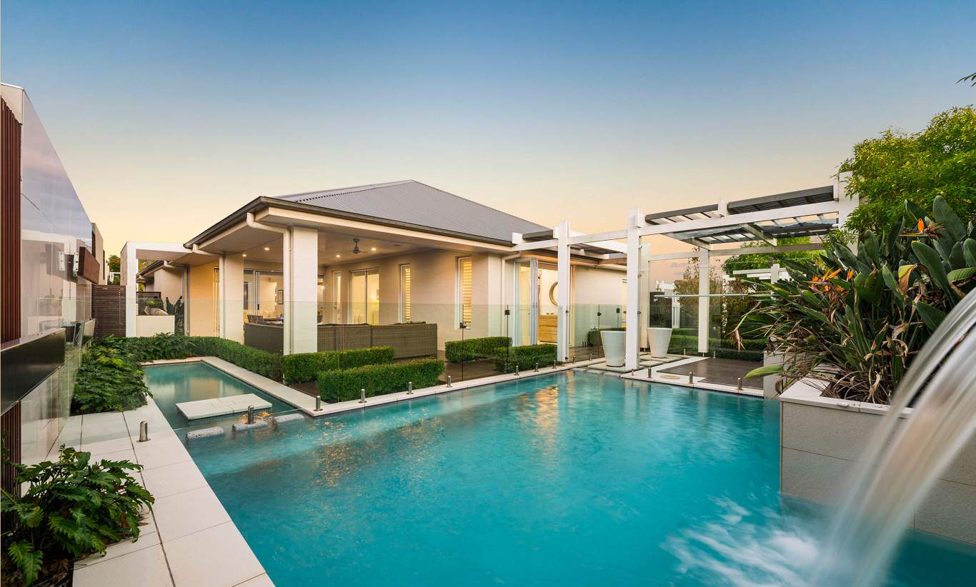 Alfresco & Pool, Monte Carlo Display Home at Home World 5 - McDonald Jones