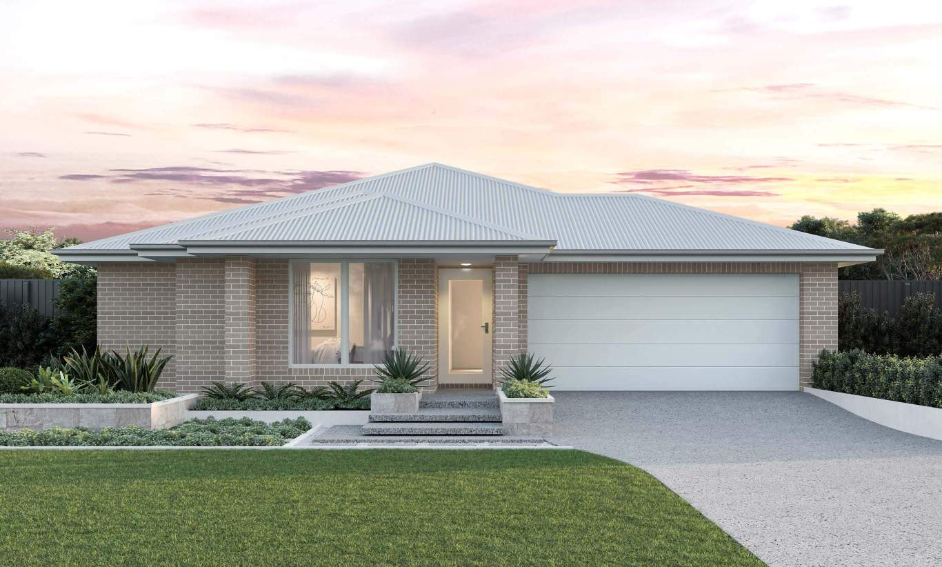 single storey home design amalfi everyday classic facade