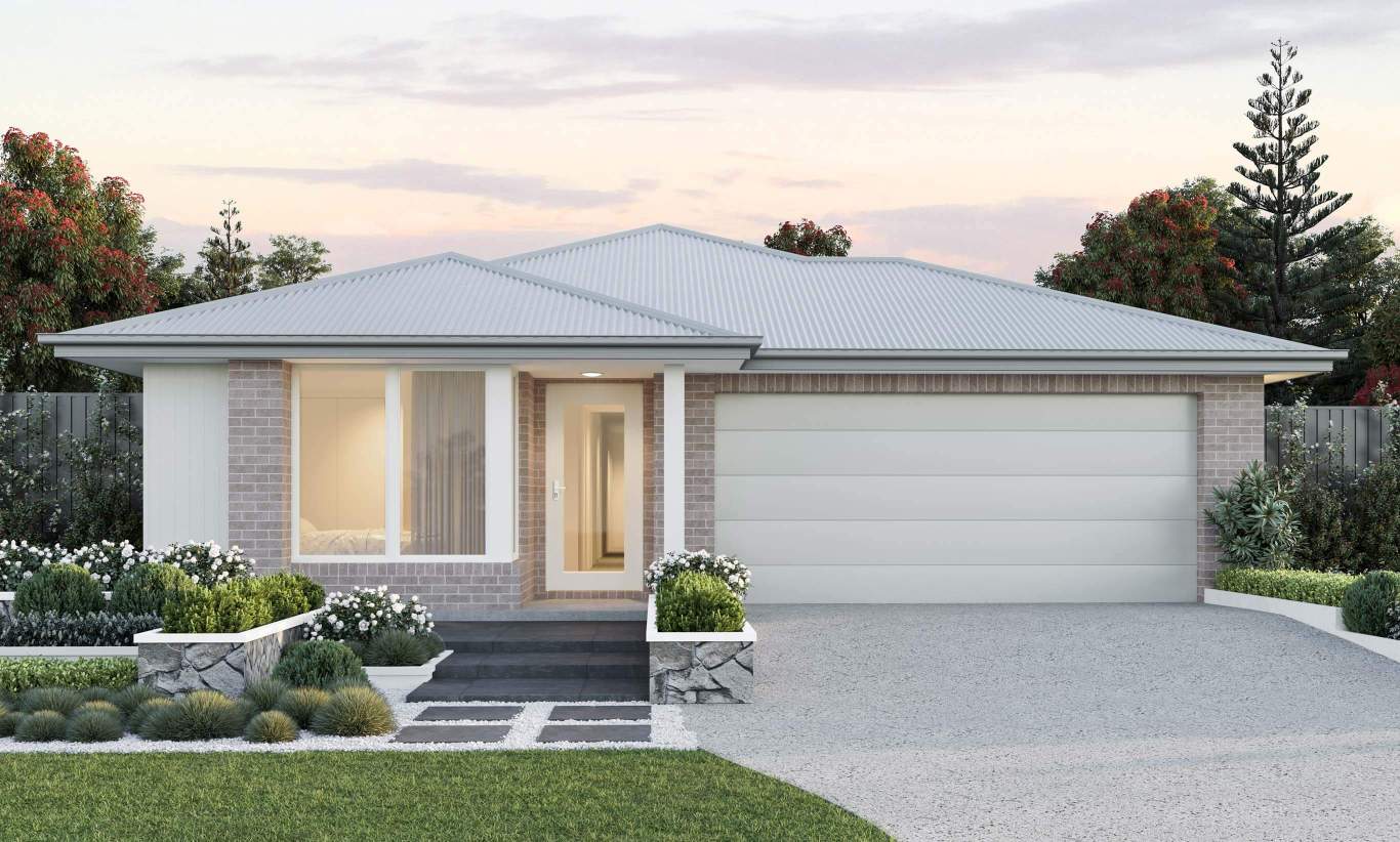 single storey home design everyday andorra savannah facade