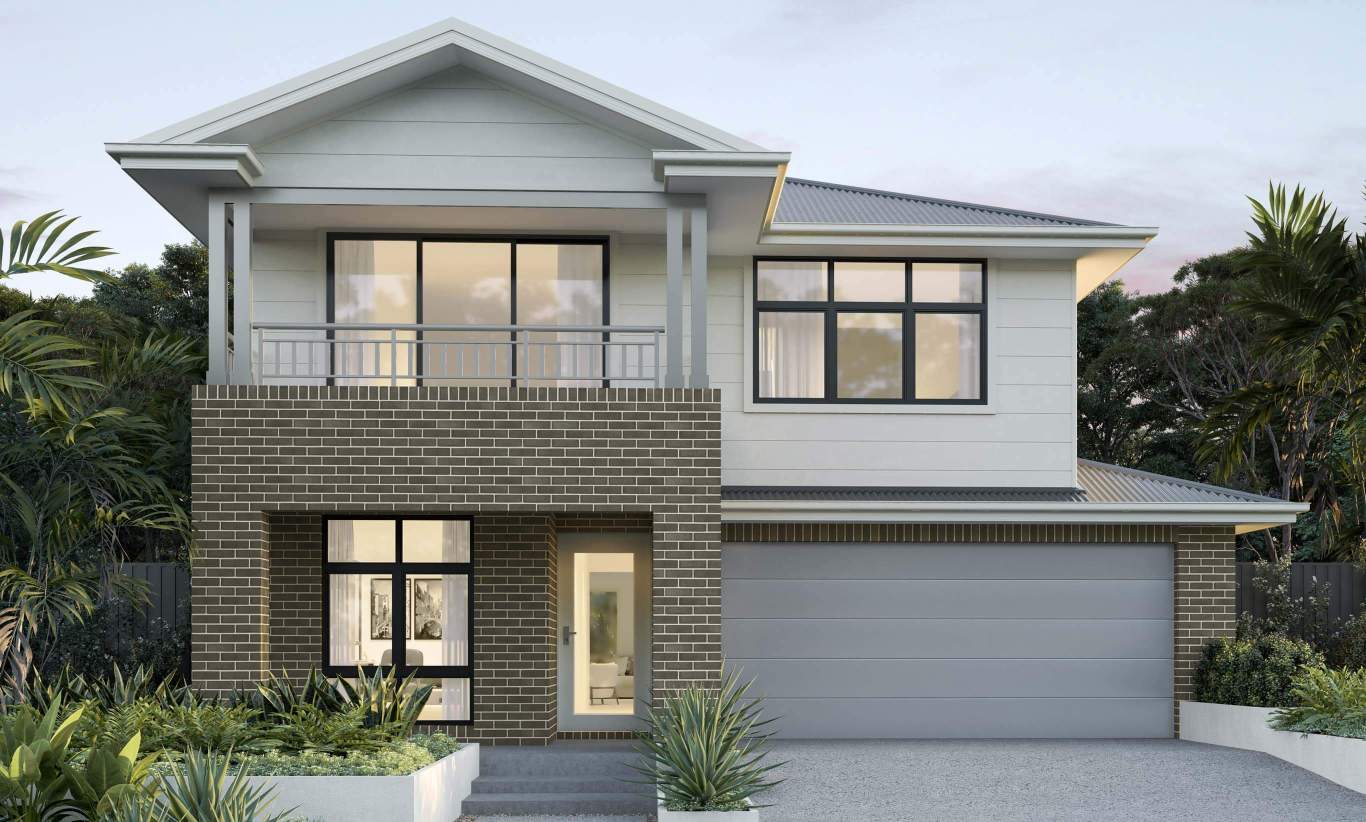 two storey home design everyday fontana sierra facade