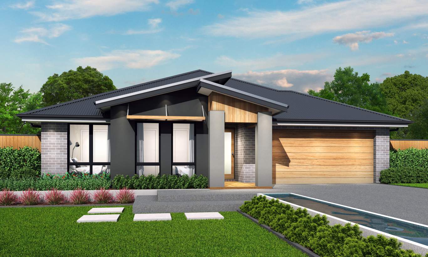 Portofino Modern House Design McDonald Jones Homes