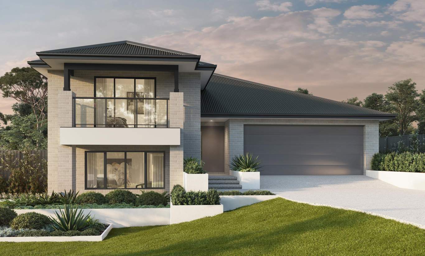 new home design split level hamersley with grande facade