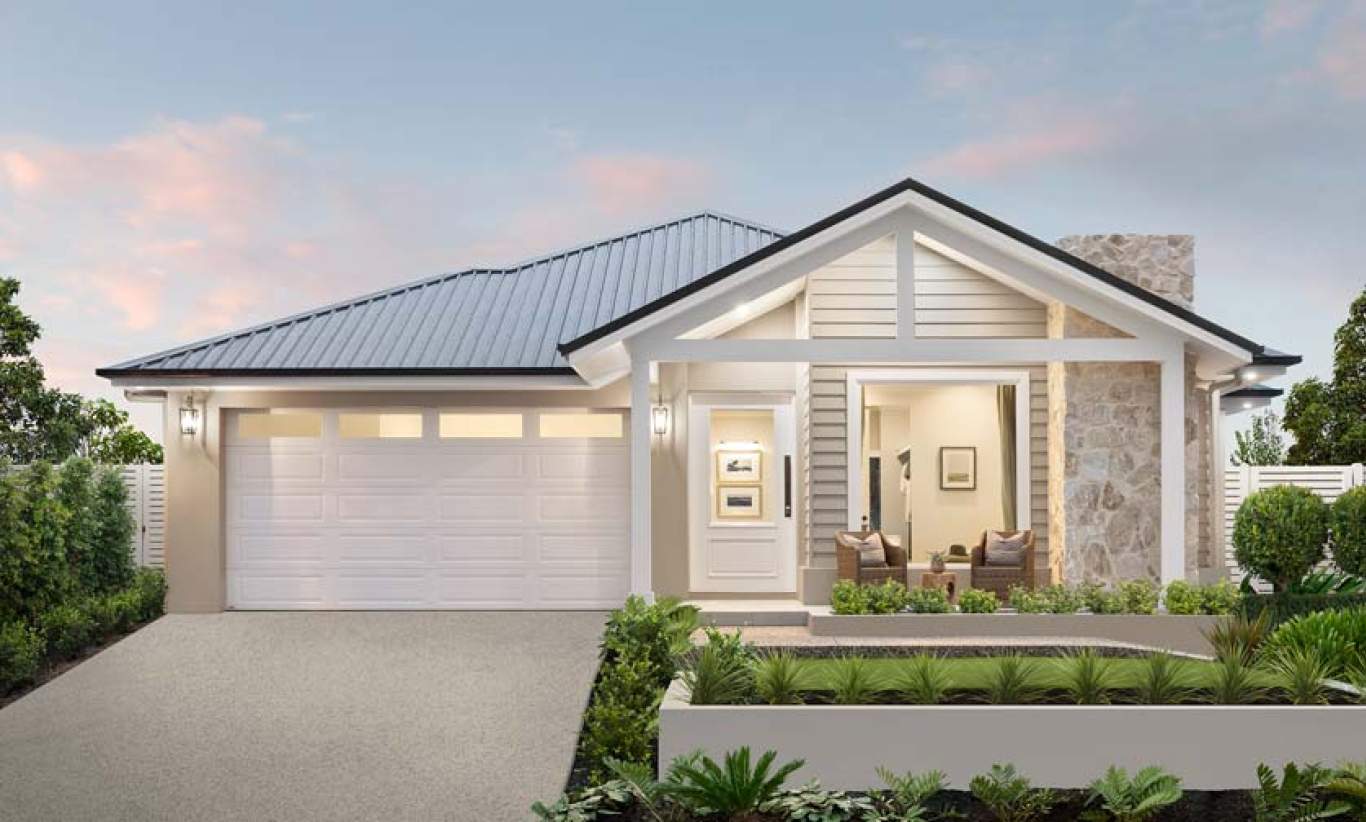 architecturally designed single storey home havana grande cayman facade