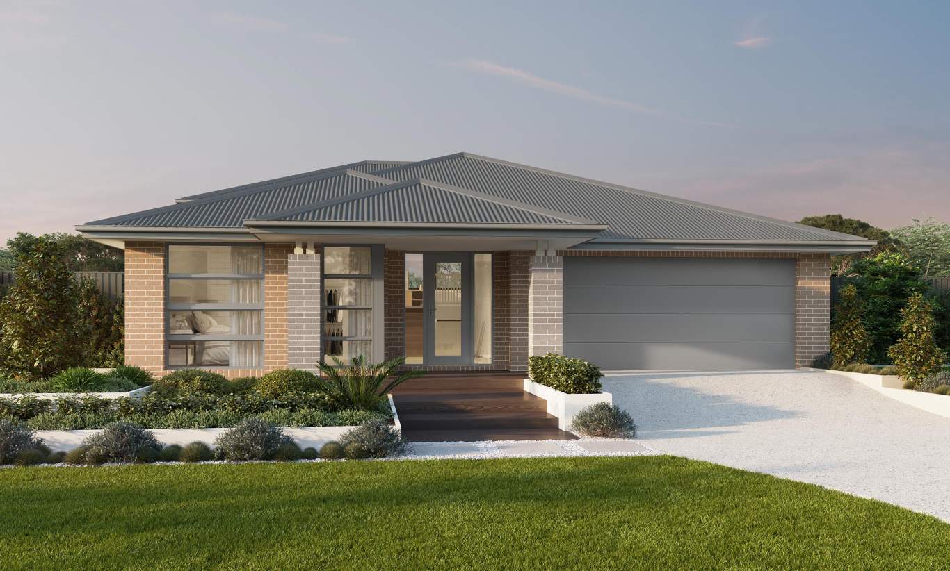 split level home design horizon maya facade