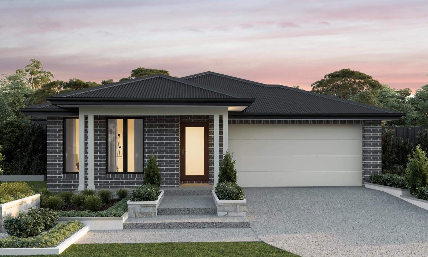 single storey home design everyday ibiza three highland facade