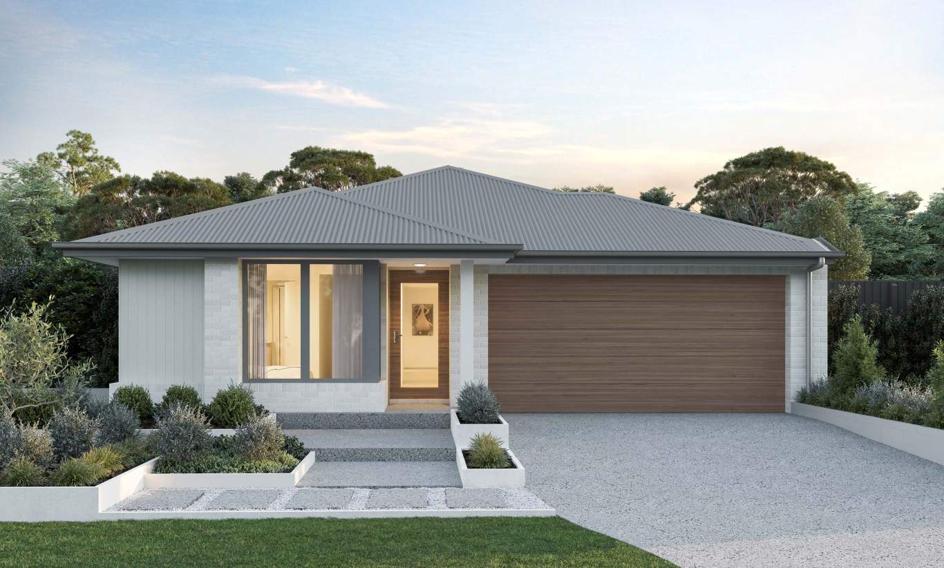 single storey home design everyday lucia savannah facade