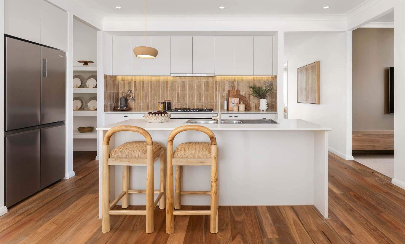 single storey home design lucia three kitchen watagan park