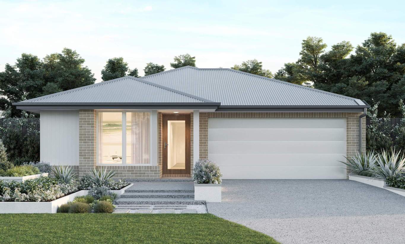 single storey home design everyday mallorca savannah facade