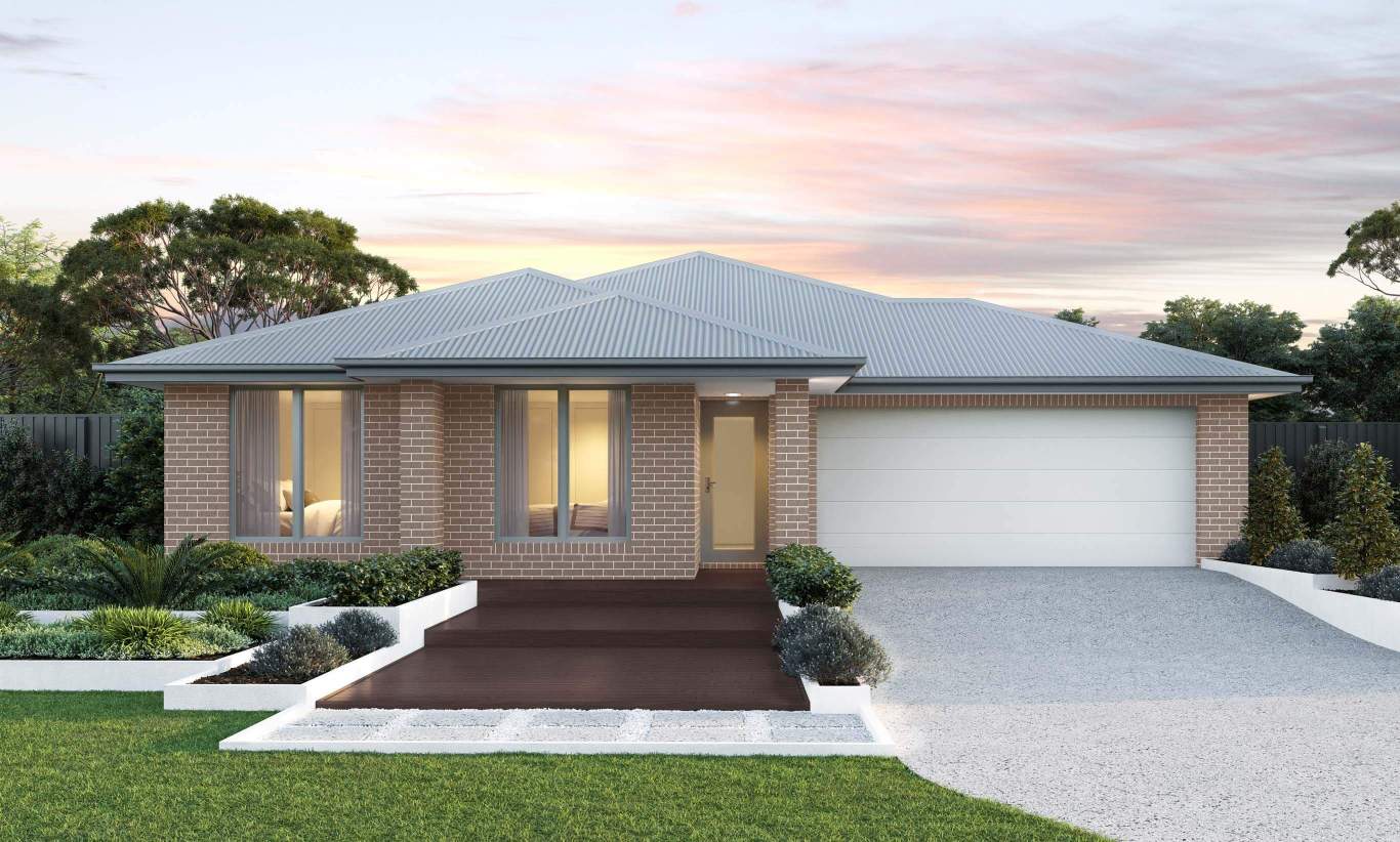 single storey home design everyday mendoza classic facade