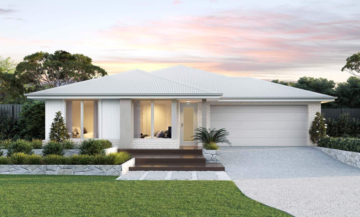 single storey home design everyday mendoza savannah facade