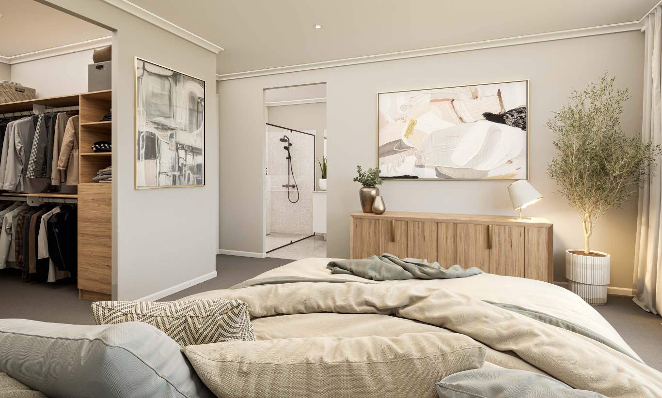 Paddington - main bedroom - Metro by McDonald Jones