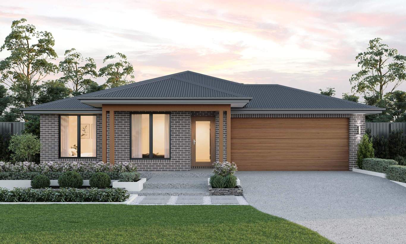 single storey home design everyday portillo highland facade