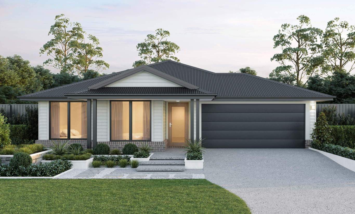 single storey home design everyday portillo seaspray facade