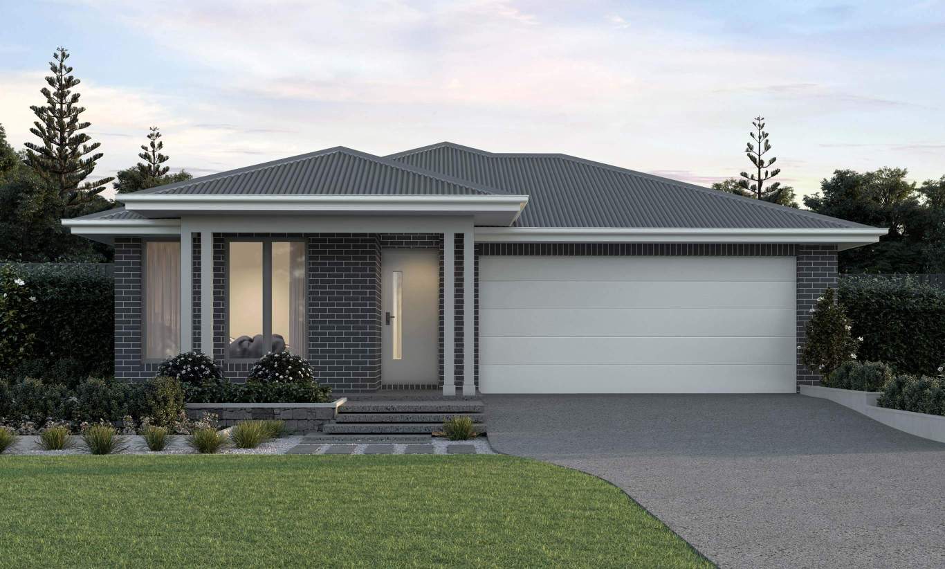 single storey home design everyday porto highland facade