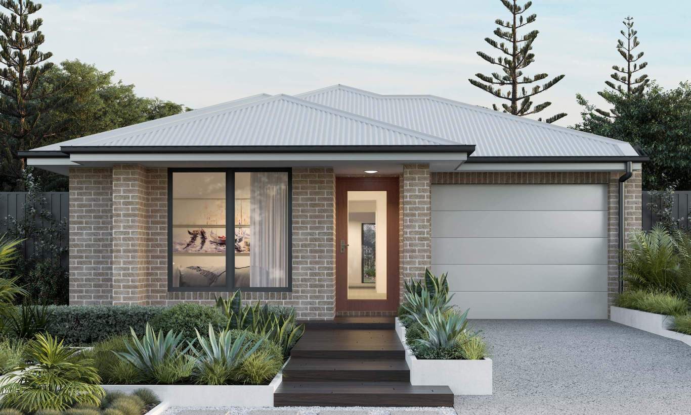 single storey home design everyday ravello classic facade