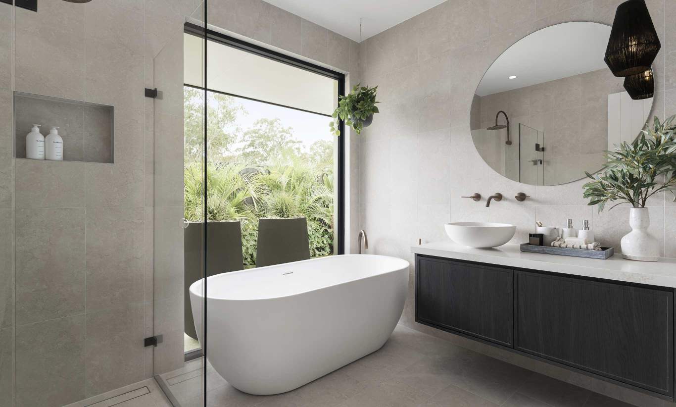 Riviera Grande Urban Organic Home Design Bathroom