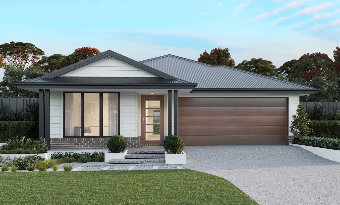 single storey home design everyday salamanca seaspray facade