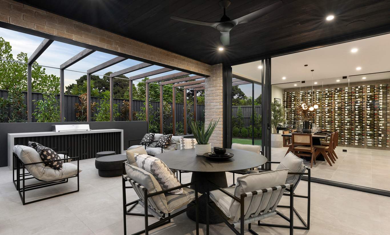 Saxonvale industrial home design alfresco