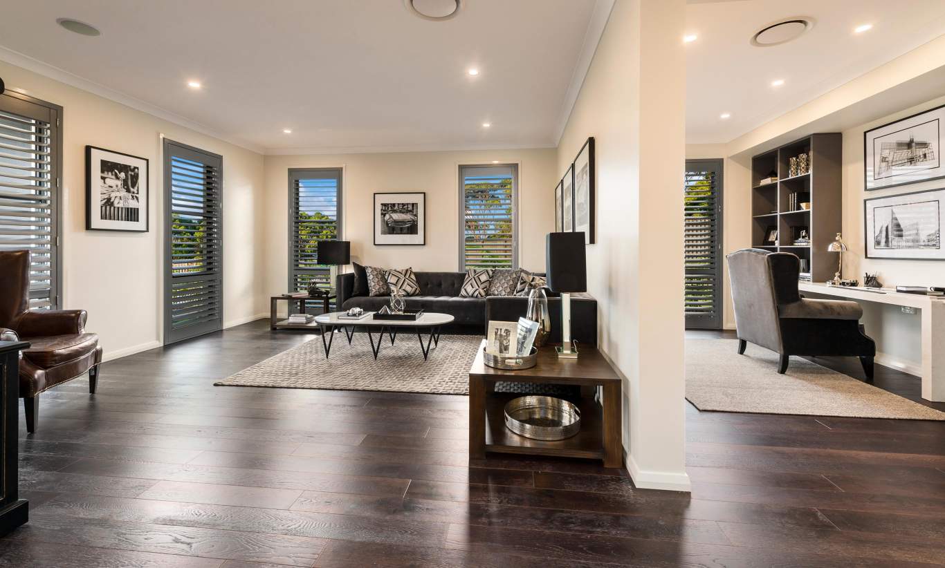 Sitting Room & Home Office - Tallavera Sitting Room & Home Office - Tallavera Luxury 2 Storey Home - McDonald Jones