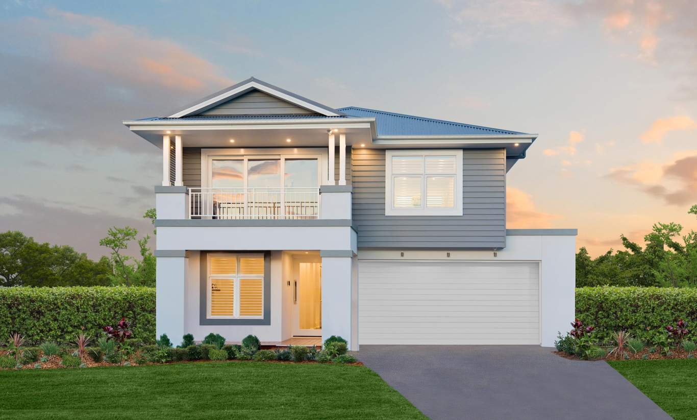 St Clair Modern Two Storey Home Design McDonald Jones Homes