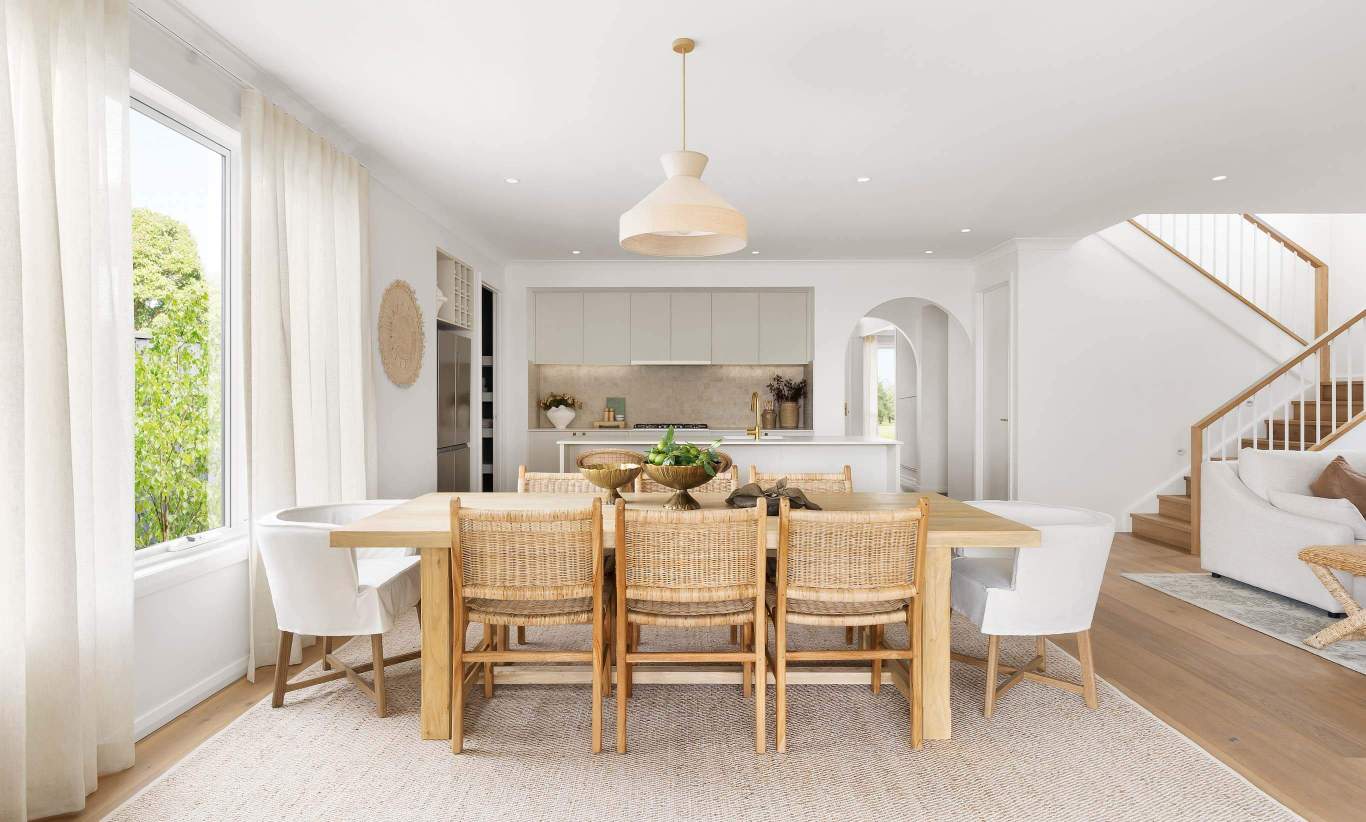 two storey home design valiente three dining at menangle park