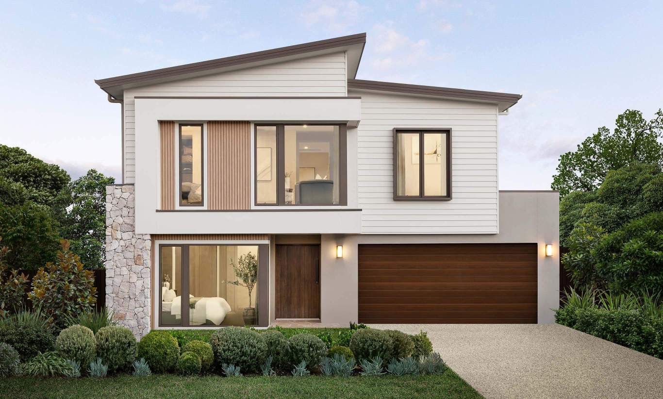 two storey home design waverton 35 burleigh facade