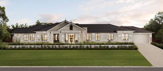 hermitage acreage home design one storey box hill