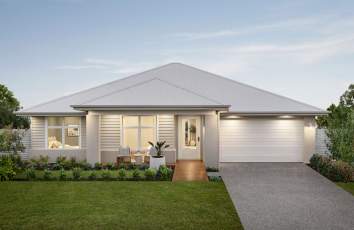single storey home design wilton greens lison one cascade facade