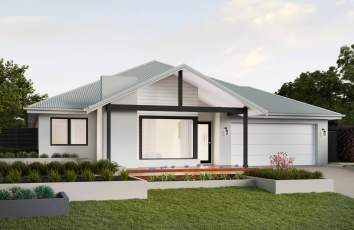 single storey home design retreat cayman facade