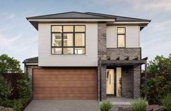 architectural new home design celmente tudor facade